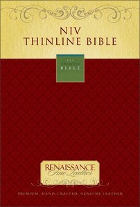 NIV (1984) Thinline Bible Renaissance Fine Leather Ebony NIV (1984) Thinline Bible Renaissance Fine Leather Ebony