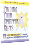Finding Your Spiritual Gifts: Personal Inventory Paperback