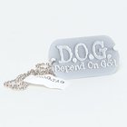 D.O.G. Tag Chain Necklace Jewellery