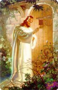 Pocket Card: Christ At Heart's Door Stationery