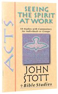 Acts (John Stott Bible Studies Series) Paperback