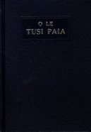 Samoan Revised O Le Tusi Paia Black Compact Hardback