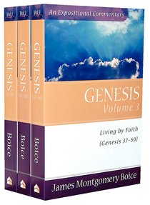Genesis (3 Volume Set) (Expositional Commentary Series) Genesis (3 Volume Set) (Expositional Commentary Series)