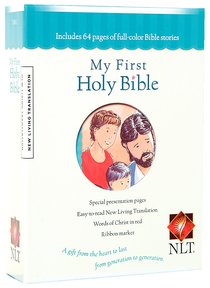 NLT My First Holy Bible (Red Letter Edition) (Boys Edition) NLT My First Holy Bible (Red Letter Edition) (Boys Edition)