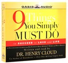 9 Things You Simply Must Do CD