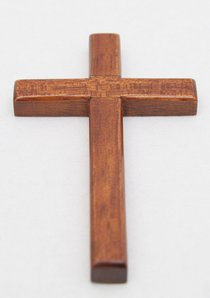 Cross 10Cm (Bevelled Edge, Hanging) Cross 10Cm (Bevelled Edge, Hanging)
