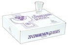 Communion Glasses: Crystal (1 1/2') (Rw-66Pk) (Box 20) Church Supplies