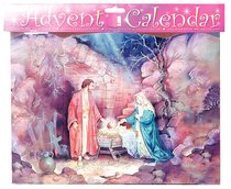 Advent Calendar: Nativity With Glitter Advent Calendar: Nativity With Glitter