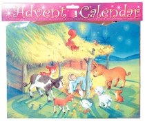 Advent Calendar: Baby Jesus With Glitter Advent Calendar: Baby Jesus With Glitter