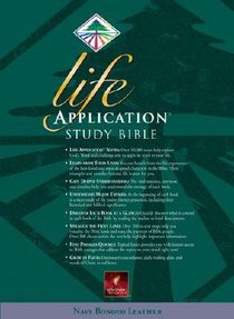 NLT Life Application Study Bible (Navy Indexed) NLT Life Application Study Bible (Navy Indexed)