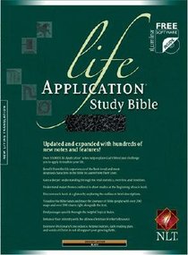 NLT Life Application Study Black Indexed (Red Letter Edition) NLT Life Application Study Black Indexed (Red Letter Edition)