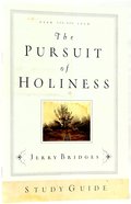The Pursuit of Holiness (Study Guide) Paperback