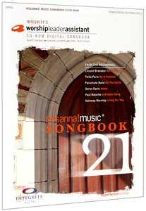 Hosanna Music Songbook 21 (Cdrom) Hosanna Music Songbook 21 (Cdrom)