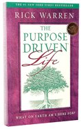 The Purpose Driven Life Paperback