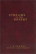 Streams in the Desert (Zondervan Contemporary Classics Series) Hardback