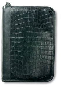 Bible Cover Alligator Leather-Look Black Extra Large Bible Cover Alligator Leather-Look Black Extra Large
