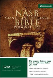 NASB Updated Giant Print Reference Burgundy Personal Size NASB Updated Giant Print Reference Burgundy Personal Size