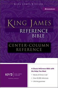 KJV Reference Bible Burgundy KJV Reference Bible Burgundy