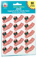Sticker Pack: Jesus Dazzle (Legend Of The Candy Cane) Novelty
