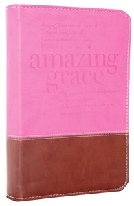 Bible Cover Amazing Grace Magenta/Chocolate Large Bible Cover Amazing Grace Magenta/Chocolate Large