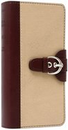 NLT Pocket Thinline Port/Beige Magnetic Buckle (Red Letter Edition) Imitation Leather
