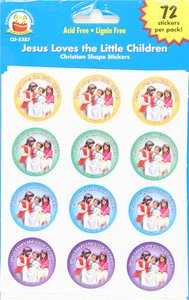 Sticker Pack: Jesus Loves the Little Children Sticker Pack: Jesus Loves the Little Children