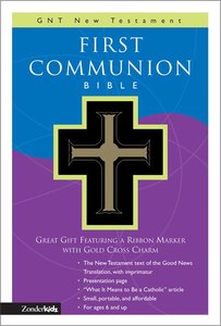 GNB Childrens First Communion New Testament With Psalms & Proverbs Compact Black GNB Childrens First Communion New Testament With Psalms & Proverbs Compact Black
