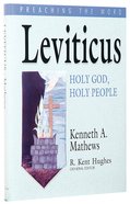 Leviticus - Holy God, Holy People (Preaching The Word Series) Hardback
