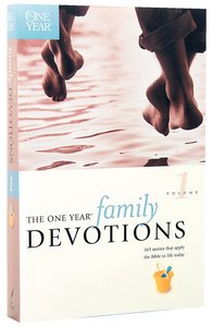 One Year Book of Family Devotions One Year Book of Family Devotions