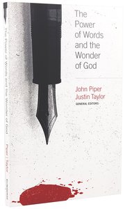 The Power of Words and the Wonder of God The Power of Words and the Wonder of God