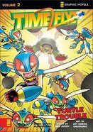 Turtle Trouble (Z Graphic Novel) (#02 in Timeflyz Series) Paperback
