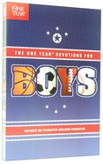The One Year Devotions For Boys Paperback