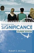 Search For Significance (Student Edition) Paperback