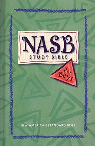 NASB Study Bible For Boys (Nasb 1995 Update) NASB Study Bible For Boys (Nasb 1995 Update)