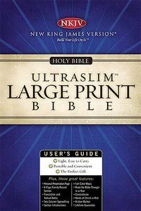 NKJV Large Print Ultraslim Burgundy NKJV Large Print Ultraslim Burgundy