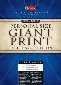 NKJV Personal Size Giant Print Refernce Burgundy Thumb-Indexed NKJV Personal Size Giant Print Refernce Burgundy Thumb-Indexed