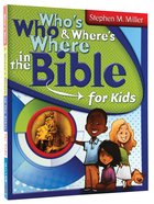 Who's Who and Where's Where in the Bible For Kids Paperback