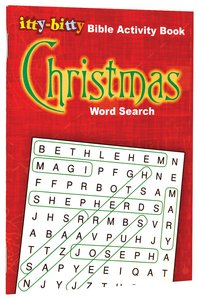 Activity Book Christmas Word Search (Itty Bitty Bible Series) Activity Book Christmas Word Search (Itty Bitty Bible Series)