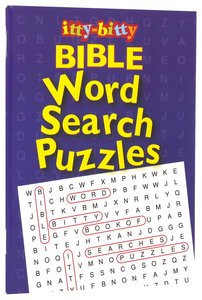 Activity Book Word Search Puzzles (Itty Bitty Bible Series) Activity Book Word Search Puzzles (Itty Bitty Bible Series)