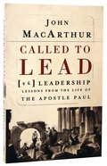 Called to Lead Paperback
