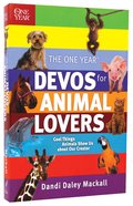 One Year: Devos For Animal Lovers Paperback