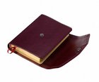 KJV Pocket Reference Burgundy With Snap Flap (Red Letter Edition) Imitation Leather