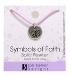 Symbols of Faith Pendant: Butterfly 2 Corinthians 5:17 Jewellery