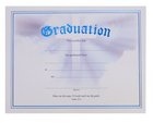 Certificate: Graduation With Cross Stationery