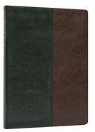 NLT Premium Slimline Reference Large Print Black/Burgundy Imitation Leather