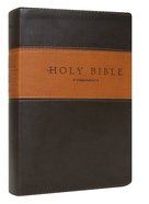 NLT Holy Bible Giant Print Brown/Tan (Red Letter Edition) Imitation Leather