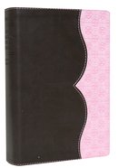 KJV Life Application Study Bible Brown/Pink 2nd Edition (Black Letter Edition) Imitation Leather