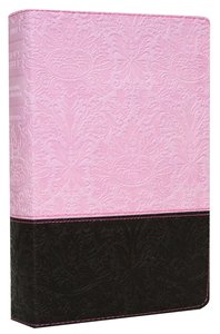 NLT Personal Size Large Print Pink/Brown (Red Letter Edition) NLT Personal Size Large Print Pink/Brown (Red Letter Edition)
