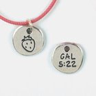 Symbols of Faith Pendant: Fruit Galatians 5:22 Jewellery