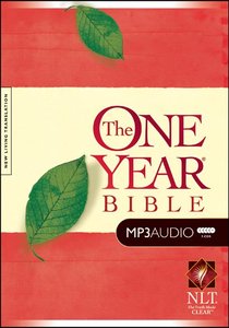 NLT MP3 Audio One Year Bible (5 Mp3s) NLT MP3 Audio One Year Bible (5 Mp3s)